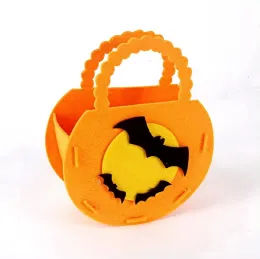Personalized Felt Halloween Bags - Treat Buckets
