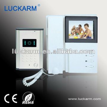 2014 b/w Digital color video door phone with 4" TFT LCD Camera cheaper video door phone hot sales
