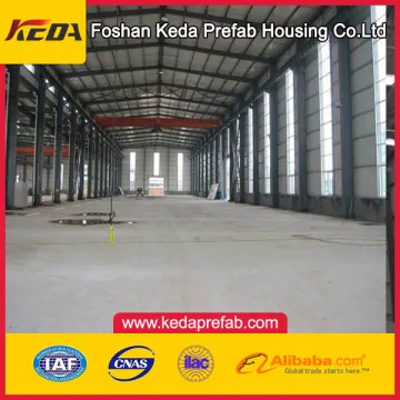 Strong and lost cost prefabricated light steel structure warehouse workshop