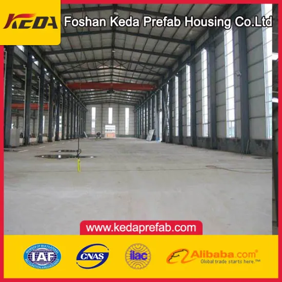 Strong and lost cost prefabricated light steel structure warehouse workshop