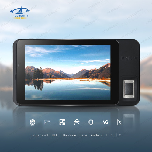 7 '' Android Fingerabdruck RFID -Zeitaufnahme Tablet PC