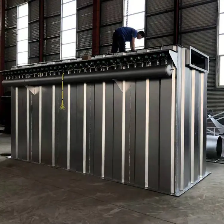 Large industrial bag filter equipment