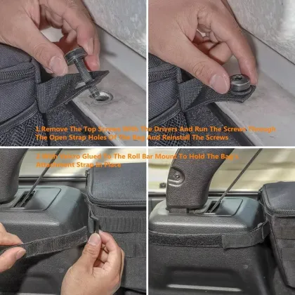 Jeep Wrangler JK 2007-2017 Trunk Organizer Bag