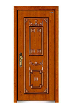 2 Embossed Panel Armored Door