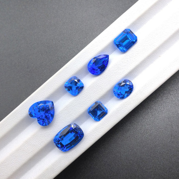 Memupuk Cobalt Spinel Blue Demon Buatan Buatan Buatan Sintetik