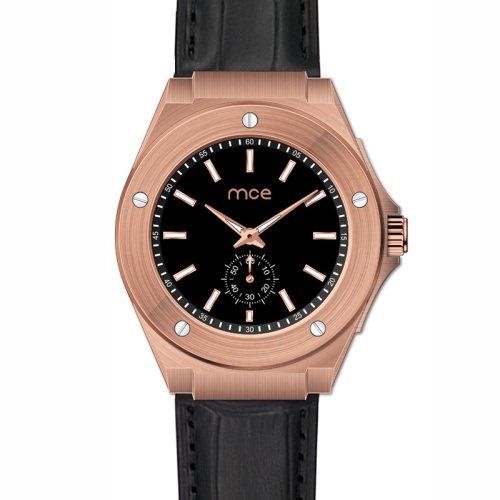 Custom stainless steel case water resistance quartz watch