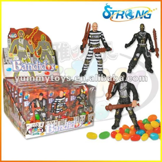 Bandidos Character Candy Toy