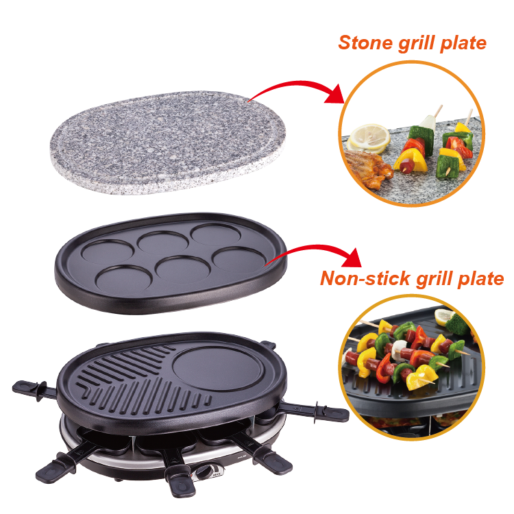 Mini Grill For 8 Persons 4