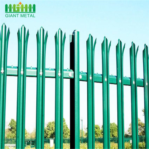 W and D type steel euro panel fence
