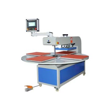 Vendita calda: trasferimento automatico a 4 stazioni Sublimation Press Machines per la stampa di magliette