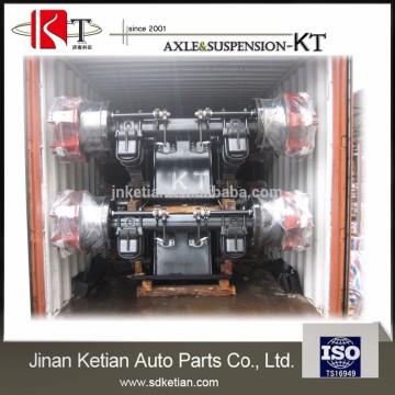 heavy duty trailer suspension single point suspension