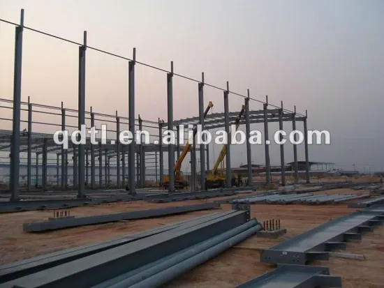 Prefabricated low cost light steel structure frame warehouse construction building