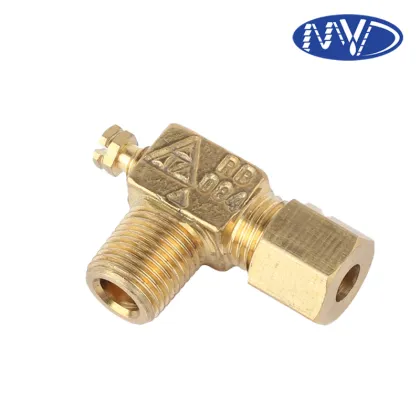 Gas valve, copper, single female flame valve