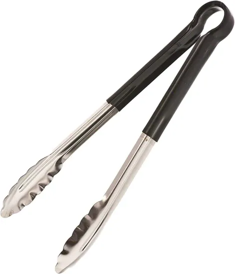 Wholesale Stainless Steel Tongs BBQ Kitchen Grill Salad Bakery Serving Food Tongs