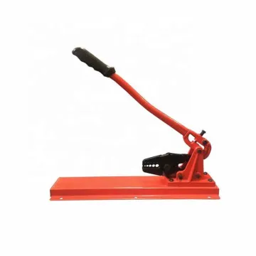 Professional Multi-function Bench Swager and Wire Rope Crimper Tool Set in Red
