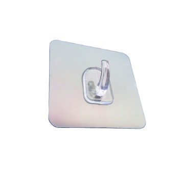 Crystal Clear Strong Adhesive Hooks: Nail-Free, Viscose-Bearing Solutions for Walls and Plastics