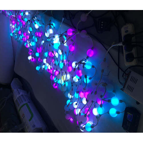 Lampu Bola LED 3D DMX RGB