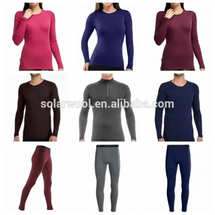 Body Fitness Clothes Thermal Underwear Base Layer Shirt Thermal Set Long Johns Under Shirts