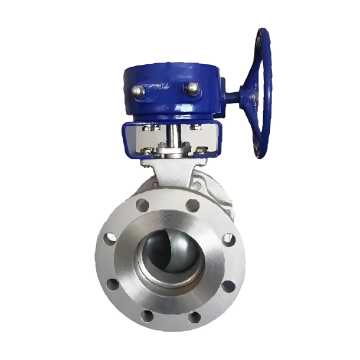 Válvula de esfera flangeada manual