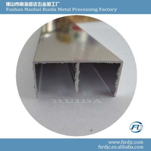 RUIDA Cheap Bathroom Wall Accessories Aluminium Edging Strip for Glass