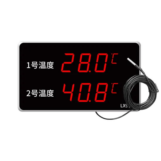 Large Screen Wall-Mounted Digital Thermometers for Room and Pool Temperature