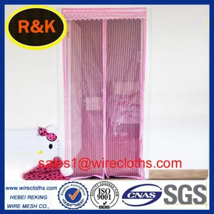 DIY Magnetic Door Curtain Mosquito Net