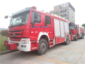 Caminhão de bombeiros de emergência Howo 4x2