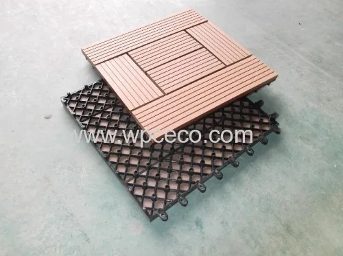 Cheapest Outside Eco Wpc Diy Tile Flooring 