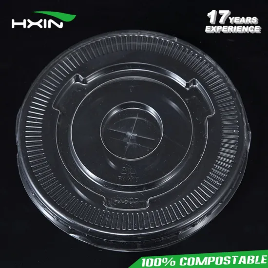 2017 hot sell pla cold drink cup lid high quality