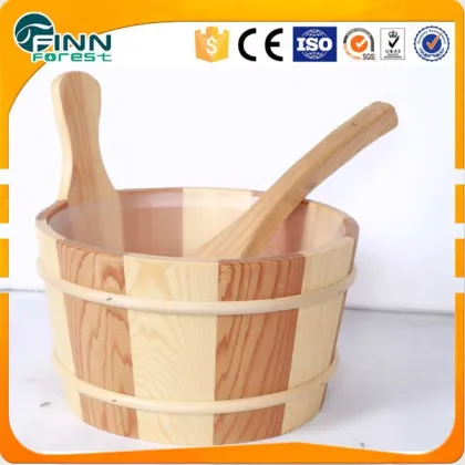 Factory sales outdoor wooden sauna barrel 4L,6L,7L pine and cedar barrel sauna