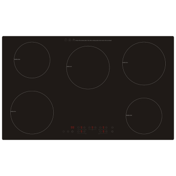 Magnetic Induction Cooktop with Multi Burner Metal Housing Stove