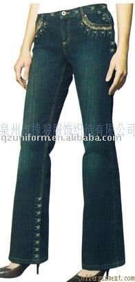 lady fashion jeans