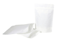 Sac d&#39;emballage de riz en papier kraft avec fermeture à glissière