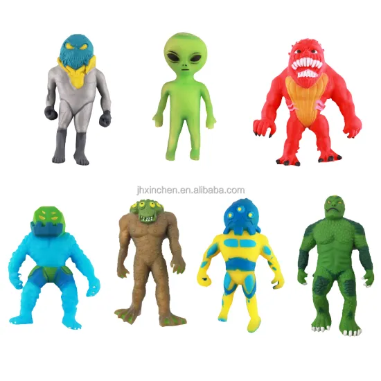 2023 Top Selling Alien Monster Soft TPR Fidget Squeezing Sensory Toys for Autistic Kids: Unisex Fun Designs for Boys and Girls