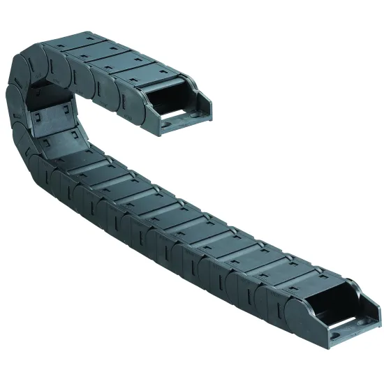 JFLO CNC Machine Cable Chain - Fully Closed Robot Towline Protection