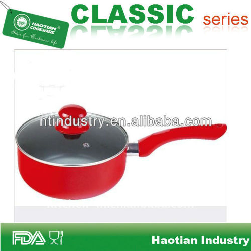 Aluminum non stick indcution cooker pan