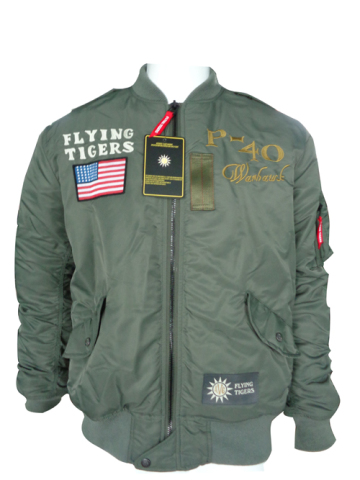 Nylon Army Military Uniform flying tiger jacket