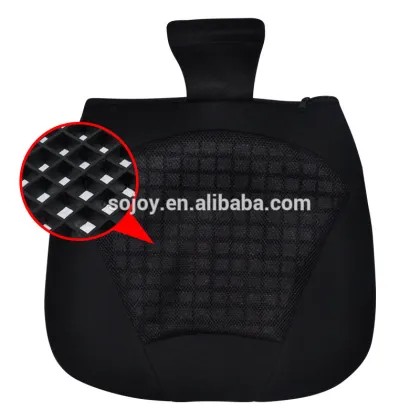 Sojoy Portable Anti-Slip Black Gel Cooling Seat Cushion