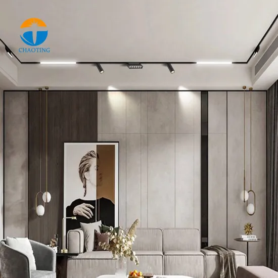 Adjustable Magnet Track Light: Linear Spotlight with Zoomable Spot Focus for Recessed/Pendant/LED/Track Lighting (CE Certified)