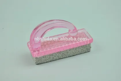 nail brush, pumice brush,plastic brush transparant nail brush with handle