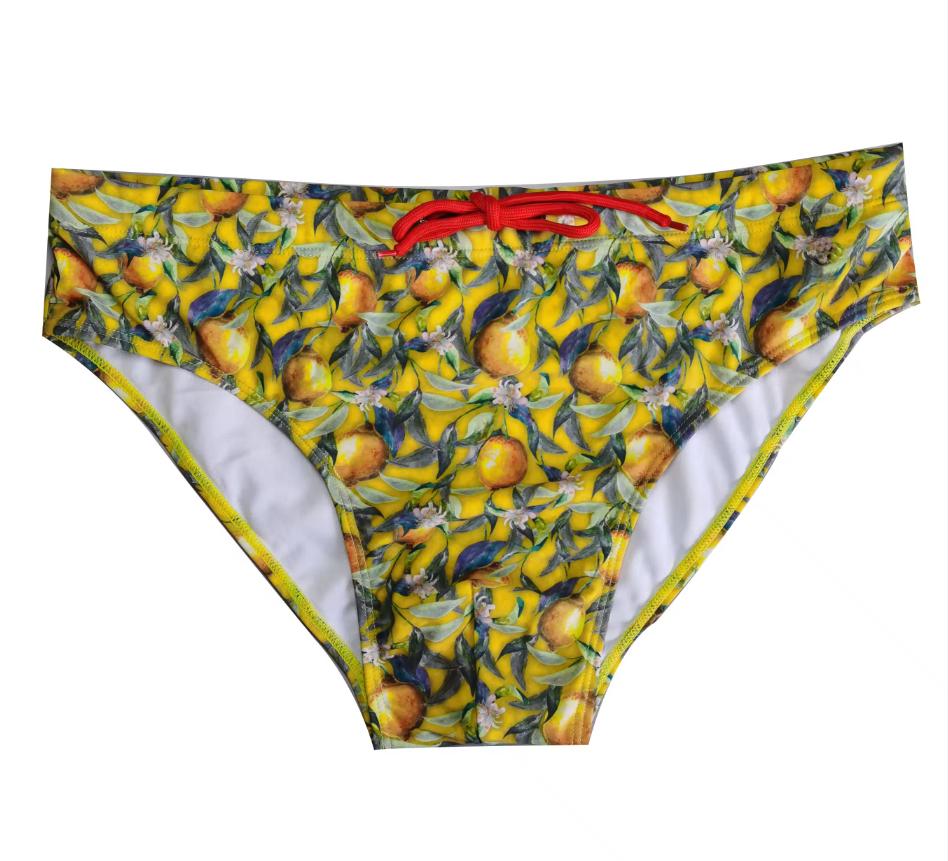 Nylon men brief swimwear