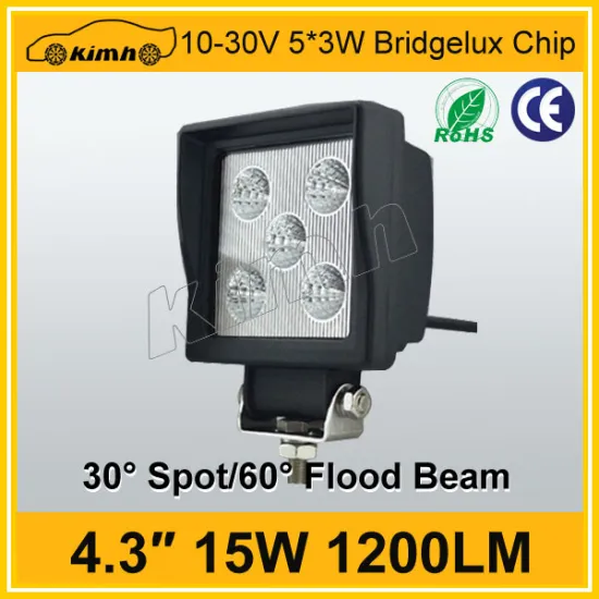 Car accessory led light 1200LM 15W suv offroad worklight