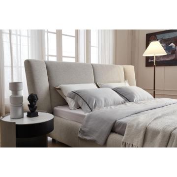 Unique Wonderful Solid Durable Antibacteria Bedroom Furniture High Quality Modern Fantastic Comfortable Leather Bed Manufactory