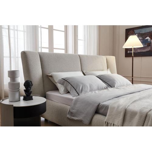 Unique Wonderful Solid Durable Antibacteria Bedroom Furniture High Quality Modern Fantastic Comfortable Leather Bed Manufactory