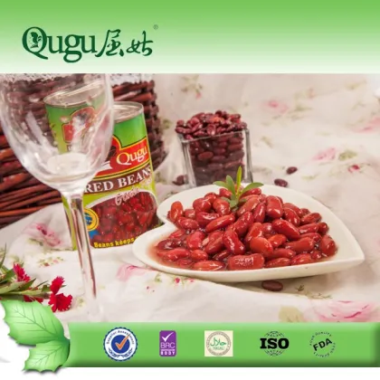 chinese food wholesale of canned red kidney beans in brine