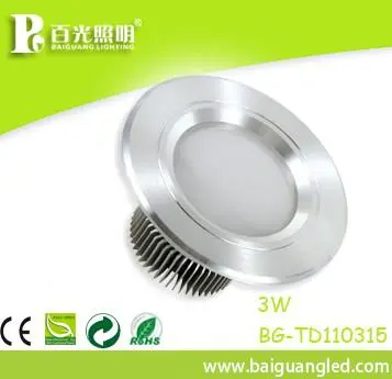 Factory Direct Sell 3w/7w12w LED Downlight