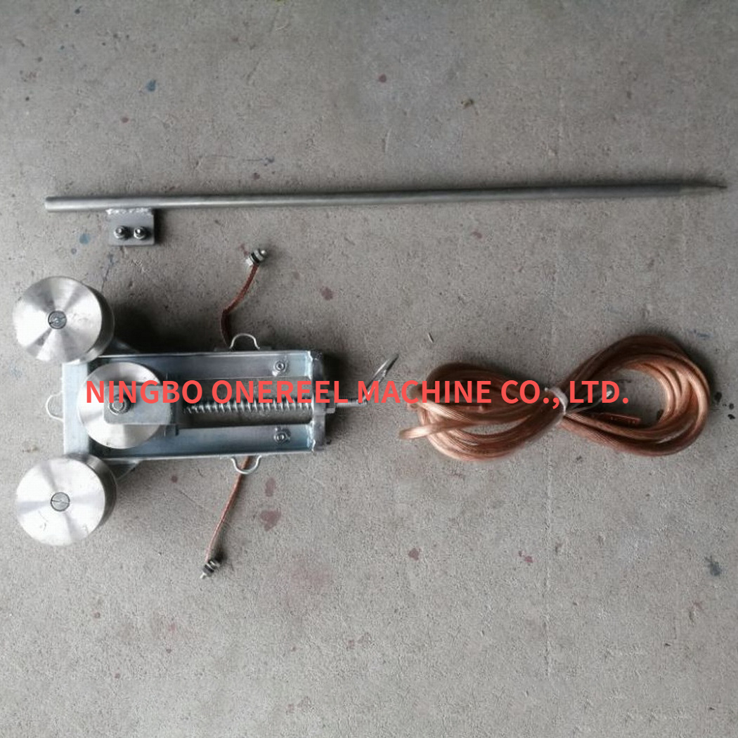 Three-wheel hook type ground tackle (3)