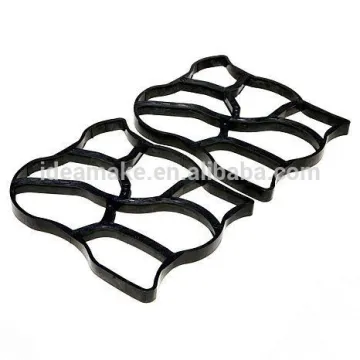 Plastic Concrete Pavement Mold Cobble Sideway Making Mould Ornaments for sale Europe