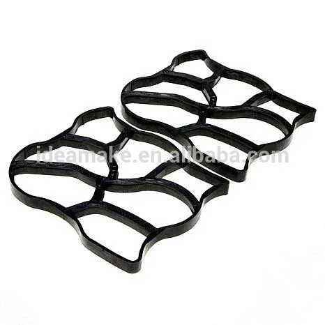 Plastic Concrete Pavement Mold Cobble Sideway Making Mould Ornaments for sale Europe