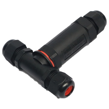 Waterproof 3-Way Junction Box: Ideal for Outdoor Repair and Extension of Electrical Cables